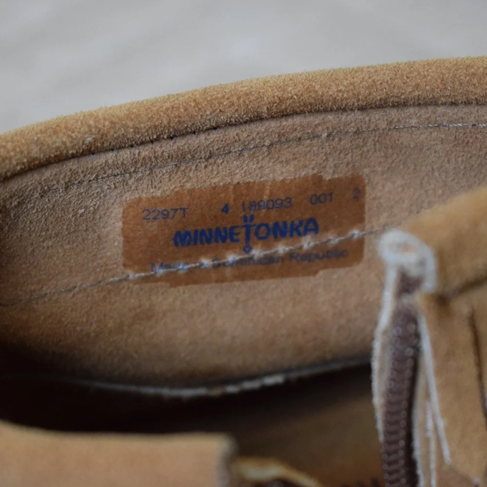 Minnetonka mocasin/‎ ankle booties